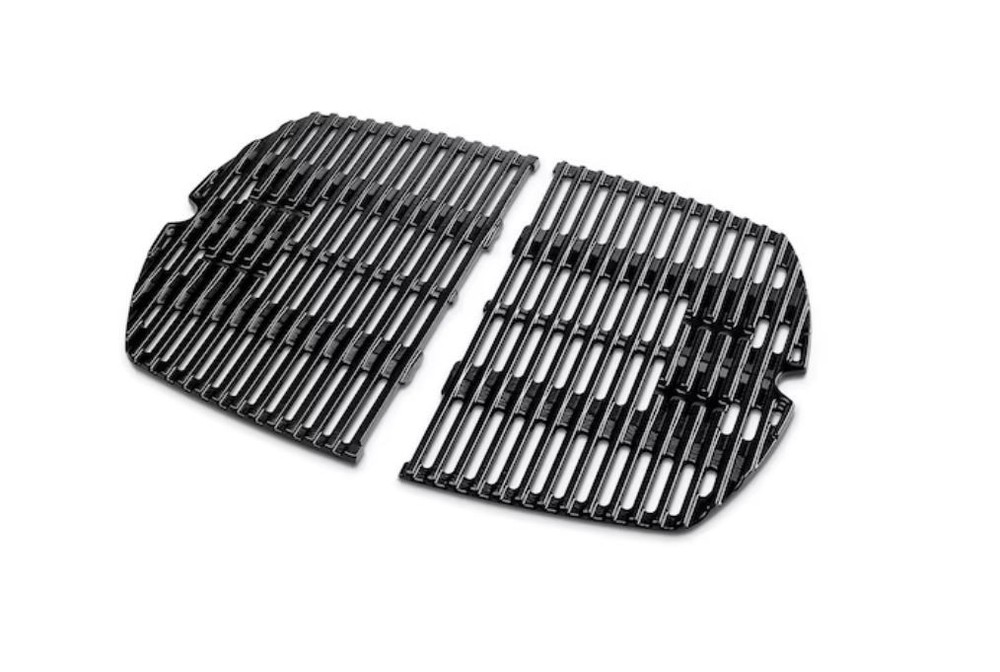 Weber 7645 Gas Grill Q200/2000 Series Cast Iron Porcelain Coated Grates OEM