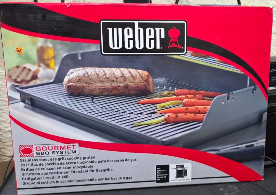 Weber Spirit 300 Series – GBS Steel Cooking Grates #7586