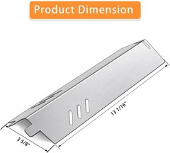 3-Pack Flame Tamer Grill Plates – Improve Safety & Cooking Performance