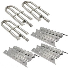 Replacement Parts for Perfect Flame Gas Grill SS Burner & Heat Plate Kit