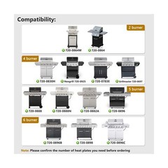Replacement Parts for Nexgrill 5 Burner 720-0888, 720-0888N, Nexgrill 720-083…