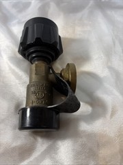 NEW NOB Propane Brass Gas Adapter For Gas Grill With Regulator