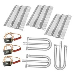 90351 (3-Pack) 12461 (3-Pack) 16GA Stainless Steel Heat Plate Burner and