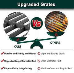 7524 Grill Grates Replace Parts for Weber Genesis 300 Series E/S 310/320 E-330