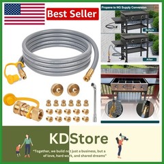 All-In-One Natural Gas Conversion Kit with 12FT Hose for Blackstone Tailgater