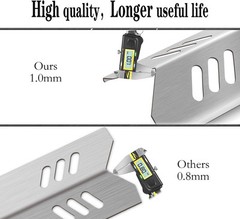 15 Inch Stainless Steel Grill Heat Shield 5 Pack For Dyna Glo And More