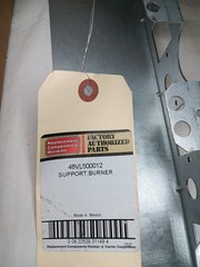Carrier 48VL660001 Burner Support Kit New-Old Stock