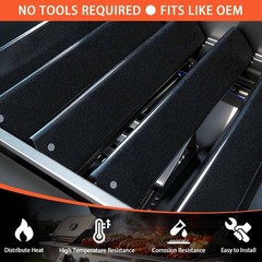 Flavorizer Bars Heat Plates Shield Tents Gas Burner Deflector Set Spirit Porc…
