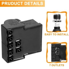 7 Outlet Pulse Igniter DHL-128-7Q for Nexgrill 720-0898 720-0896B 720-0896X 7…