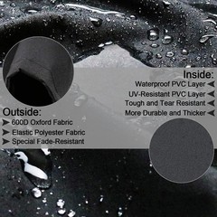 Weber Spirit and Spirit II 200 Series Grill Cover, 600D Heavy Duty Waterproof…