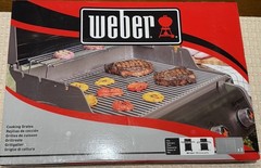 Genuine Weber 7639 Stainless Steel Cooking Grates Spirit 300 Genesis OEM NEW