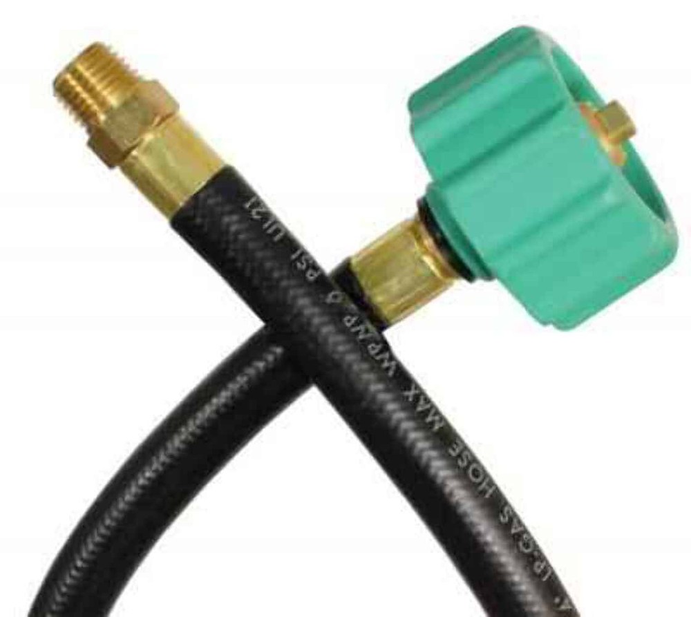 JR Products 07-30865 20″ Propane Pigtail Hose QCC1 End OEM RV LP Gas