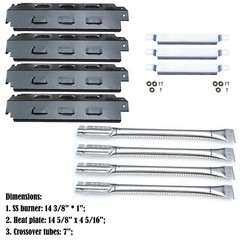Heat Plates Shields Burners Carry-Over Replacement Parts For Charbroil Gas Grill