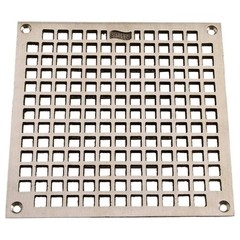 JAY R. SMITH MFG. CO B08NBG Replacement Grate Only with Screws 24E583