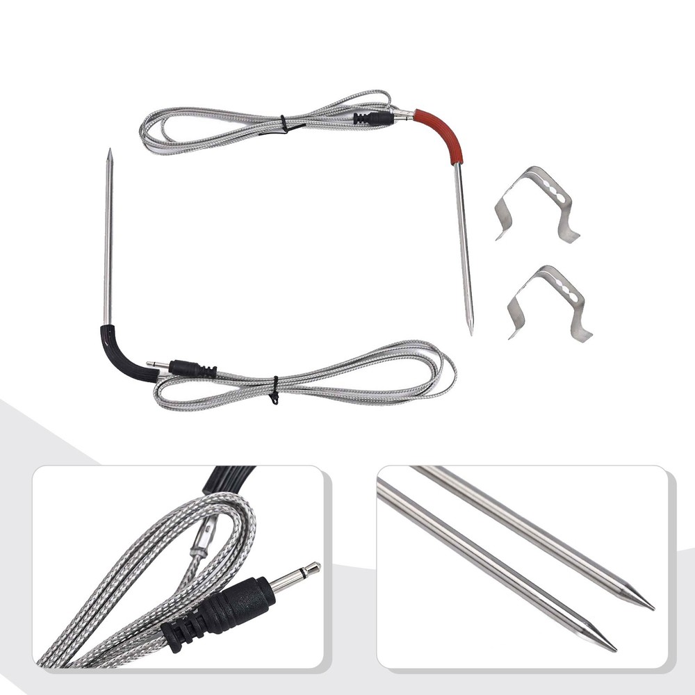 Professional Grade Meat Temperature Probe for for Weber Gas and Pellet Furnace