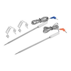 2Pcs Meat Probe Temp Probe for Thermopro Thermometers TP04 TP06 TP06S TP-07S