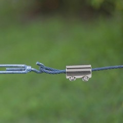 Stainless Steel Wire Rope Clips 20pcs Set for Reliable Cable Management