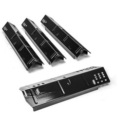 4 PCS Grill Heat Plate DynaGlo DGH450CRP 4 Burner Porcelain Steel