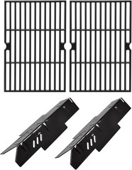 Grill Grates & Enameled Heat Plates for Dyna Glo DGF350CSP Dyna-Glo Replacement
