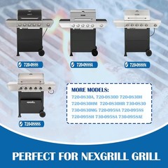Nexgrill Replacement Parts Kit 720-0888N – Grates, Burners & Heat Plates