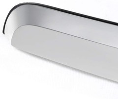 Front Hood Molding Trim Moulding Chrome, Compatible with GMC Sierra 1500 Truck,