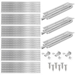 Votenli 94091(6-Pack) Heat Plate with 15481(3-Pack) Grill Burner Replacement …