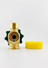 100lb Propane Vapor Tank Service Valve Coupler Bbq Pol 100 Lb Grill Heater Lpg 0