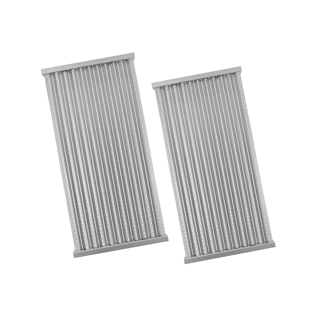 2-Pack 18 7/16″ Stamped Stainless Steel Replacement Emitter for Charbroil Com…