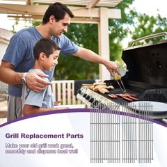 1 Pack 54911 Cooking Grid Grates with 2 Pack 54921 for Viking VGBQ 30 in T Se…
