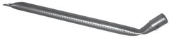 Music City Metals 14651 burner, str pipe, ss, 13.5 x 0.75; Sterl