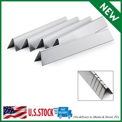 7537 BBQ Stainless steel Flavorizer Bar for Weber, Genesis, Gas Grills…22.5″
