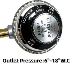 29102349 Replacement Regulator Control Valve for Char-Broil Grill2Go Tru-Infr…