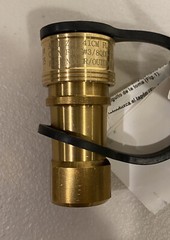 NEW – Natural Gas 3/8″ in NPT x QD Quick Disconnect, 1/2 PSI MAX, 3/8QDD-DK