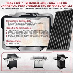 17 inch Infrared Grill Grates for CharBroil G460-0500-W1 Performance Tru Infr…