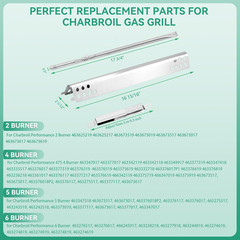 Grill Replacement Parts for Charbroil Performance 5 Burner 463347519 463347518,