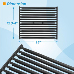 15 Inch Grill Grate for Broil King Grill Replacement Parts 9865-54 9453-54 9453-