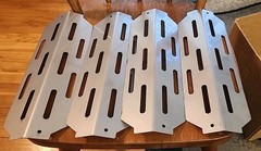 4 Heat Deflectors for Weber 66040 Genesis II E-310, E-315, E-330, E-335, S-310