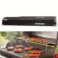 4 Pack Stainless Steel Adjustable Heat Plates Replacement for Gas Grill Burners
