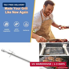 13001 Stainless Steel Vermont Castings Grill Burner, Pipe Burner Tube Replacemen