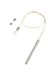 Ignition Rod BBQ Grill Parts Silicone White Sleeve TR 9.5*110 120v 200w L 1 Pcs