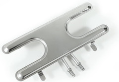Universal H-Type Dual Control Bar Burner Replacement for Char-Broil, Thermos, Ar
