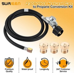 Natural Gas to Propane Conversion Kit, Compatible with Weber Genesis, Genesis II