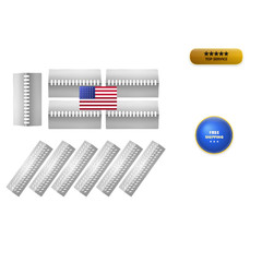 Folocy Grill Flame Tamer Heat Plates Heat Shield Bbq Gas Grill Replacement