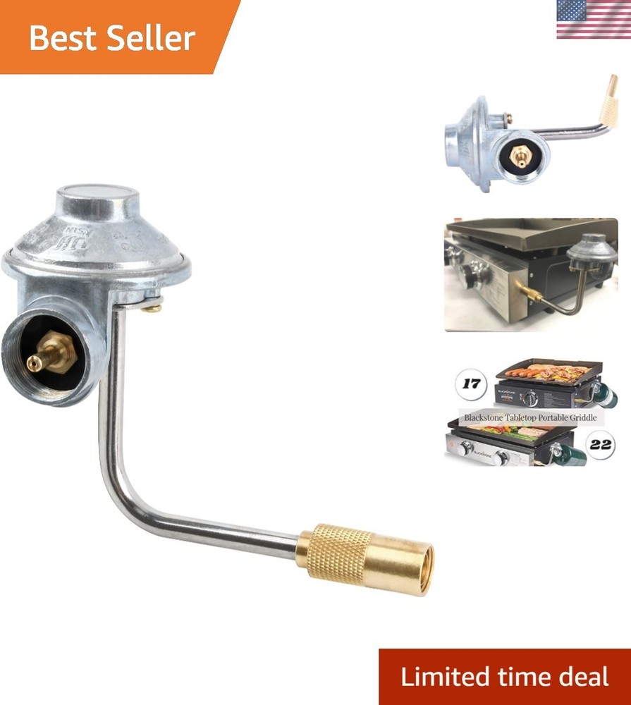 Versatile Blackstone Griddle Regulator – Compatible with 1-20 lb Propane Tanks