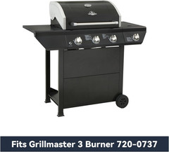 15 X 1 Universal Stainless Steel Burner for Grill Master 720-0737 720-0697