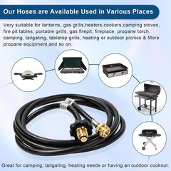 10-Ft Propane Hose Adapter Compatible with Mr. Heater & Big Buddy Heaters