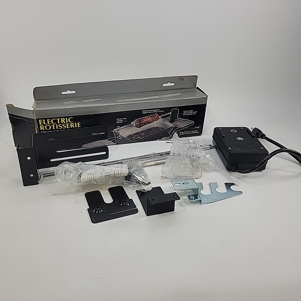 Char-Broil Universal Deluxe Electric Rotisserie & Motor Grill Attachment 4184727