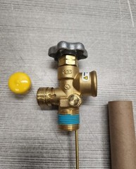 NEW MEC MES-PVE3250CLG-11.6 100 lb. POL Service Valve/11.6 in. Dip Tube, 375 psi