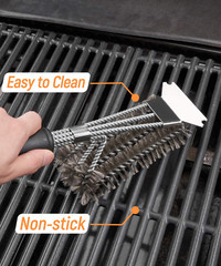 Cast Iron Grill Cooking Grates Grid 18 1/4″ 3-Pack for Char-Broil TRU-Infrared