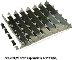 Gas Grill 13 Flavorizer Bars Weber Genesis 1000-5500 Platinum I II BBQ Part 7538